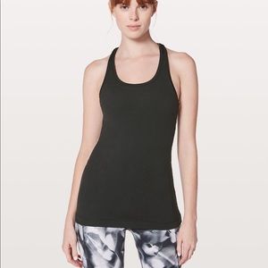 Lululemon cool racerback tank top in Black